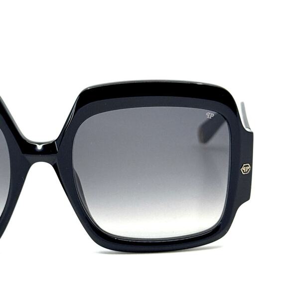 NEW!!! PHILIPP PLEIN Sunglasses Plein First Lady Dubai SPP038 Col.0700 Authentic - Picture 5 of 11